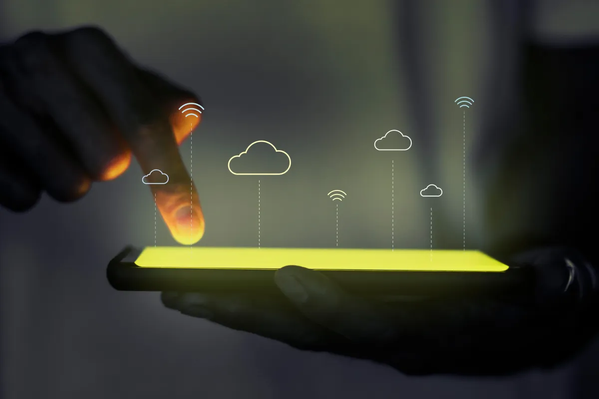 Engineers planning a cloud architecture
